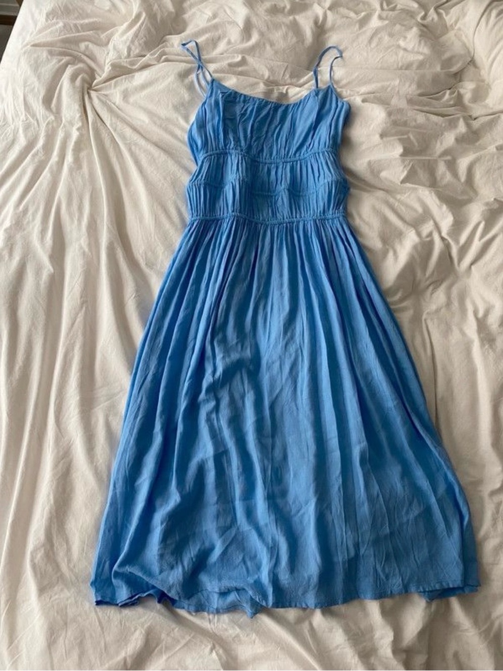 Blue Midi Dress